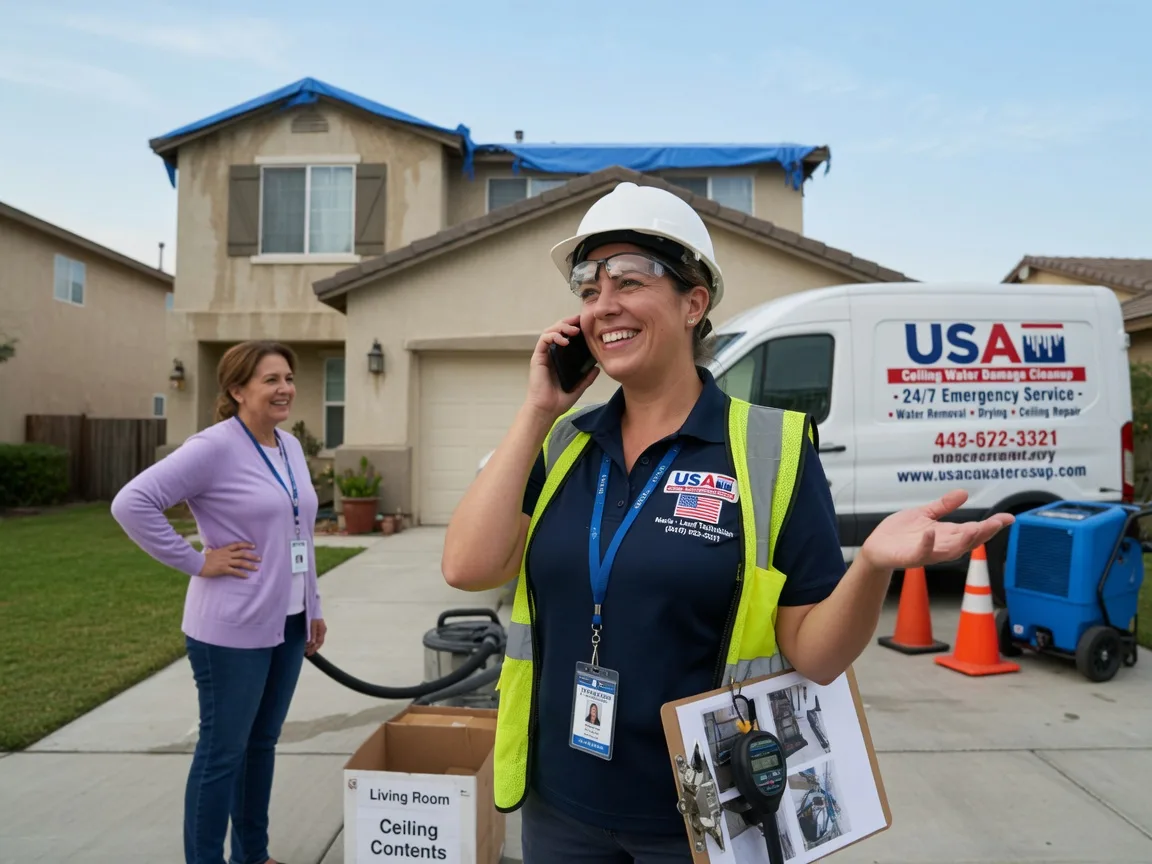 Ceiling Water Damage Restoration River Pines, CA FAQs